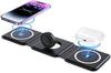 3 in 1 Foldable Magnetic Wireless Charger | Fast MagSafe Charging Pad